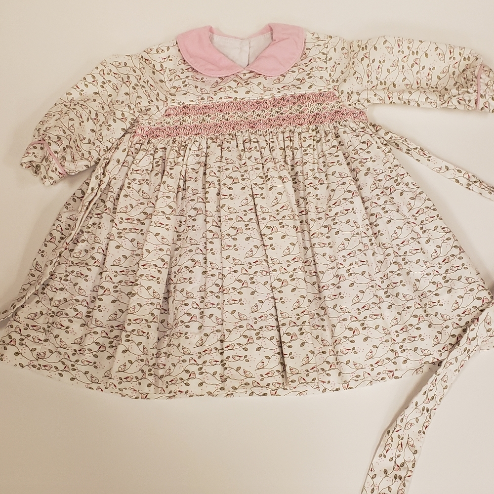 Girl's handsmocked dress.